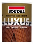 SOUDAL Lazurovací lak na dřevo LUXUS dub 2,5l